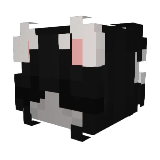 egor31 Minecraft avatar head, 3D render