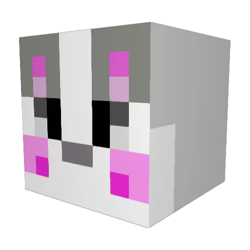egor5125 Minecraft avatar head, 3D render