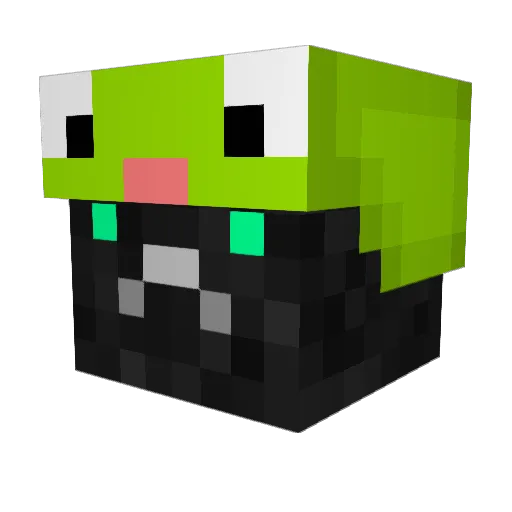 egorvania1 Minecraft avatar head, 3D render