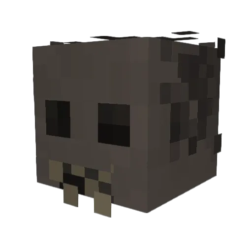egzo44 Minecraft avatar head, 3D render
