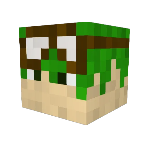 eharper256 Minecraft avatar head, 3D render