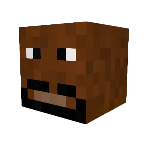 ehdes1 Minecraft avatar head, 3D render