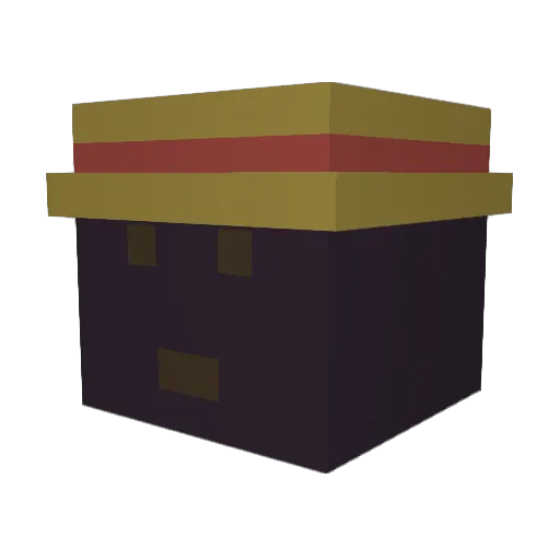 eheu_ Minecraft avatar head, 3D render