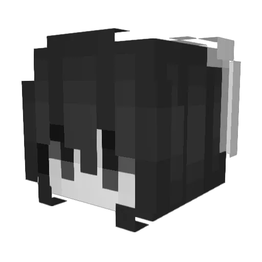 ehgus__ Minecraft avatar head, 3D render