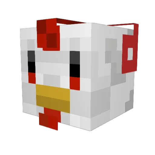 ehhh_just_me Minecraft avatar head, 3D render