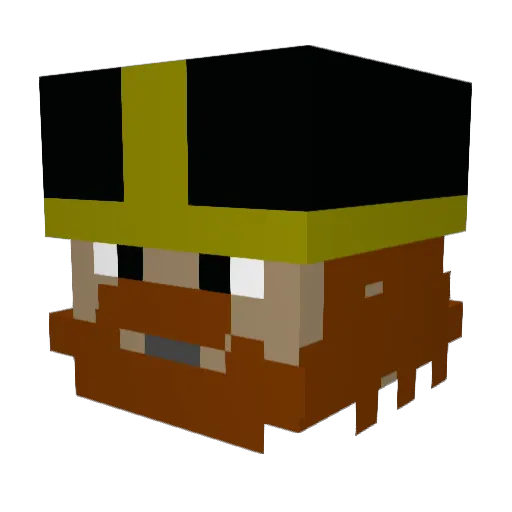 ehj1996 Minecraft avatar head, 3D render