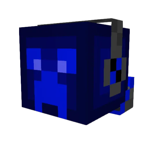 ehowastakenn Minecraft avatar head, 3D render
