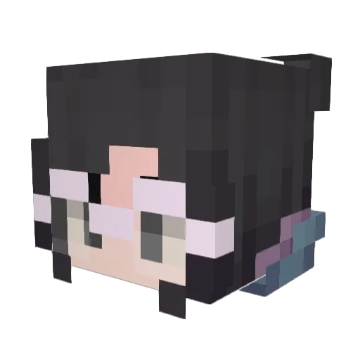 ehvuhhh Minecraft avatar head, 3D render