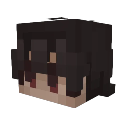 ei_sammakko Minecraft avatar head, 3D render