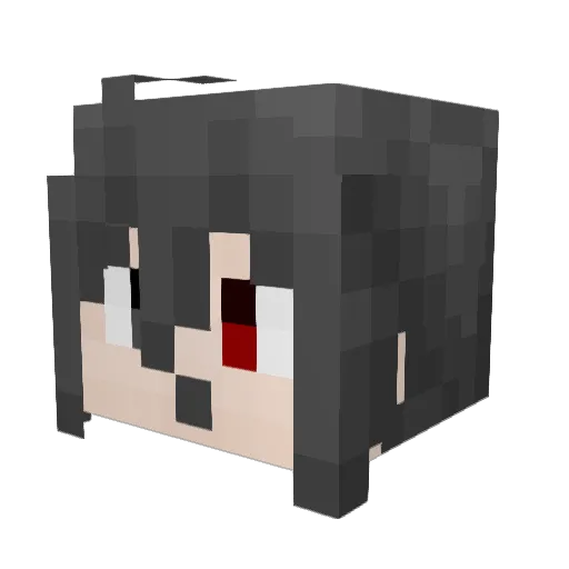 eicha_0307 Minecraft avatar head, 3D render