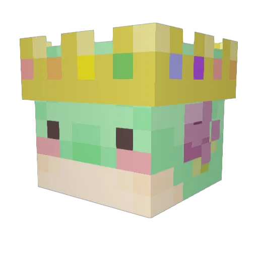eidryn Minecraft avatar head, 3D render