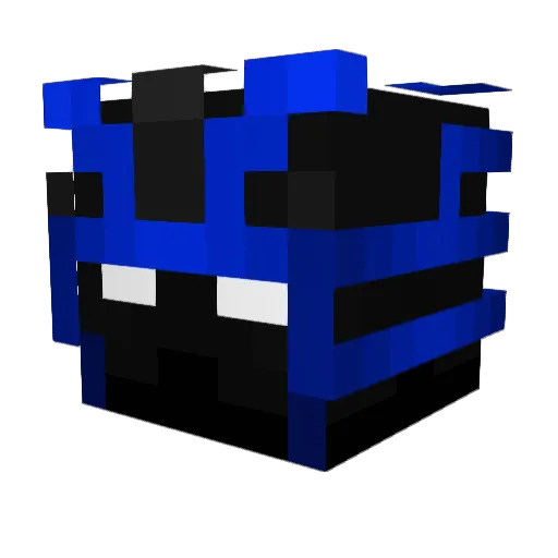 eigoo Minecraft avatar head, 3D render