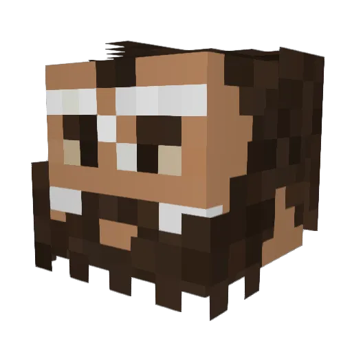 eike101 Minecraft avatar head, 3D render