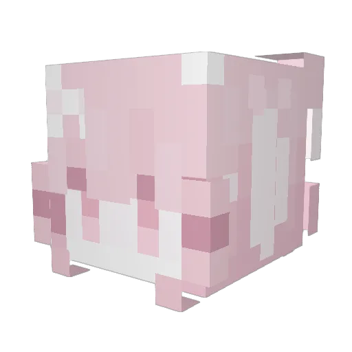 eiki2437 Minecraft avatar head, 3D render