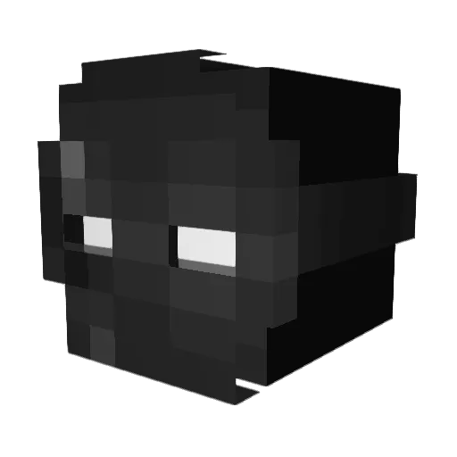 eillauer Minecraft avatar head, 3D render