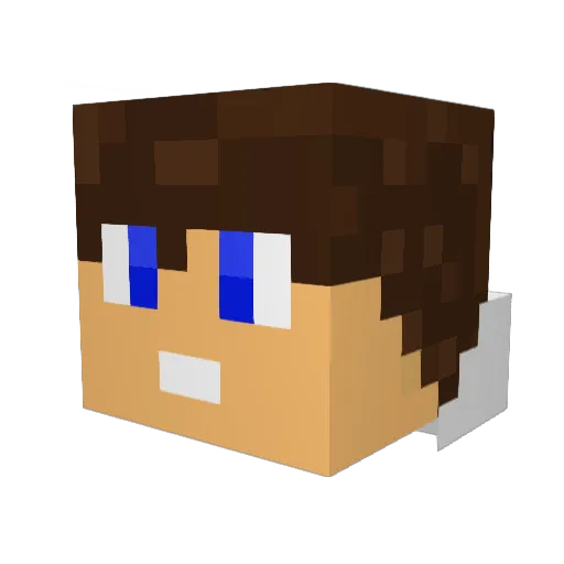 eilrith Minecraft avatar head, 3D render