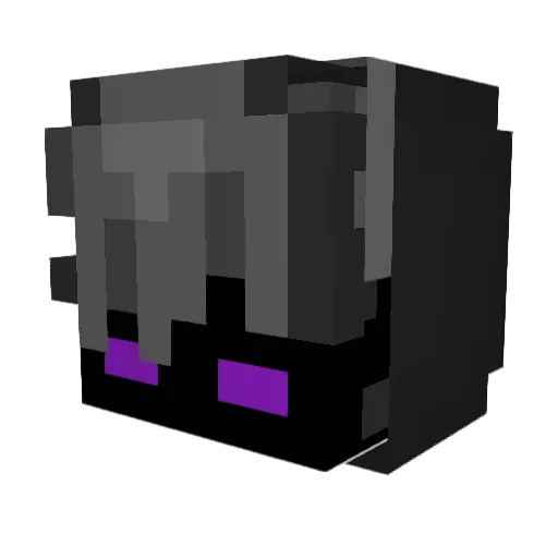 einFilax Minecraft avatar head, 3D render