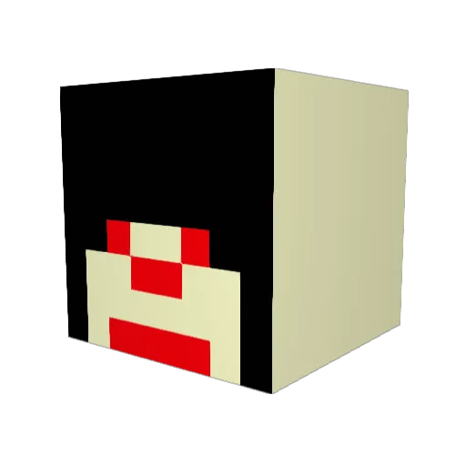 einen_noob Minecraft avatar head, 3D render