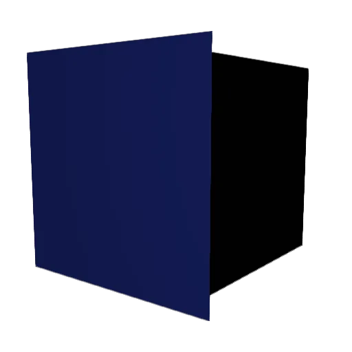 einfachOLAF Minecraft avatar head, 3D render