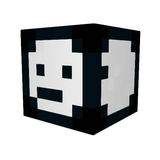 einfach_Lxca Minecraft avatar head, 3D render
