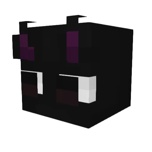 einfachjasii Minecraft avatar head, 3D render