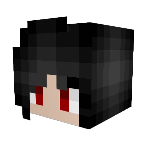 einfalslos Minecraft avatar head, 3D render