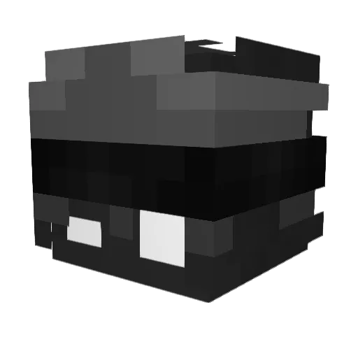 einfxch_stefan Minecraft avatar head, 3D render