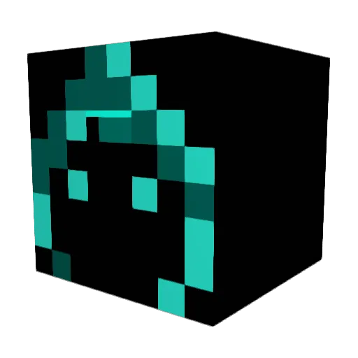 eins32 Minecraft avatar head, 3D render