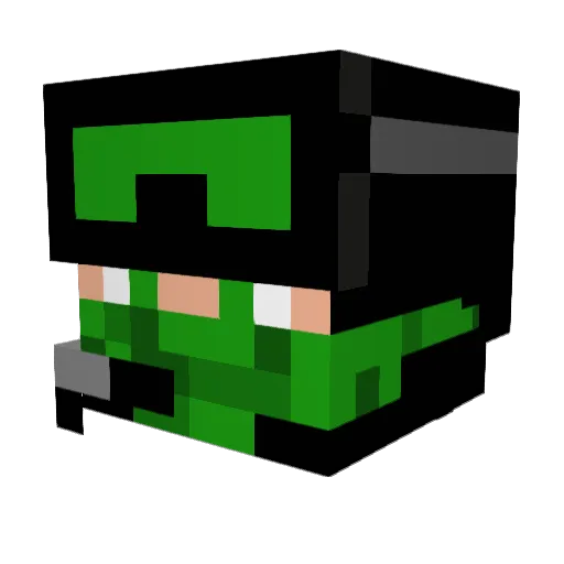 eisbaer2009 Minecraft avatar head, 3D render