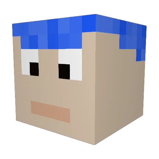eisele2847 Minecraft avatar head, 3D render