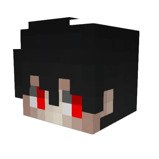 eismitstreusel Minecraft avatar head, 3D render