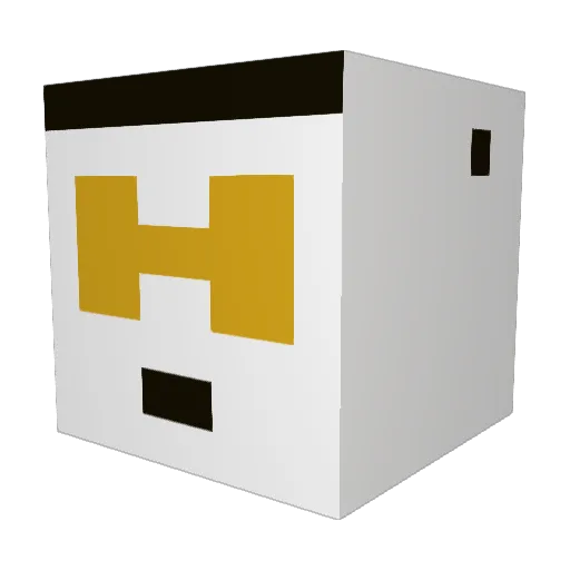 eitan1234r Minecraft avatar head, 3D render