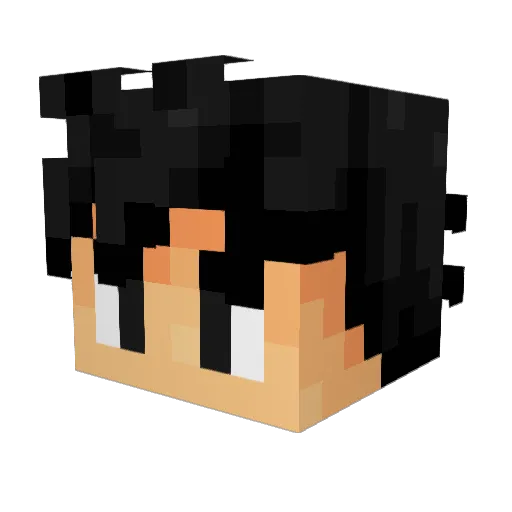 eitand123 Minecraft avatar head, 3D render
