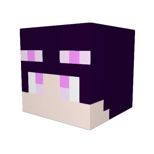 eitera1125 Minecraft avatar head, 3D render