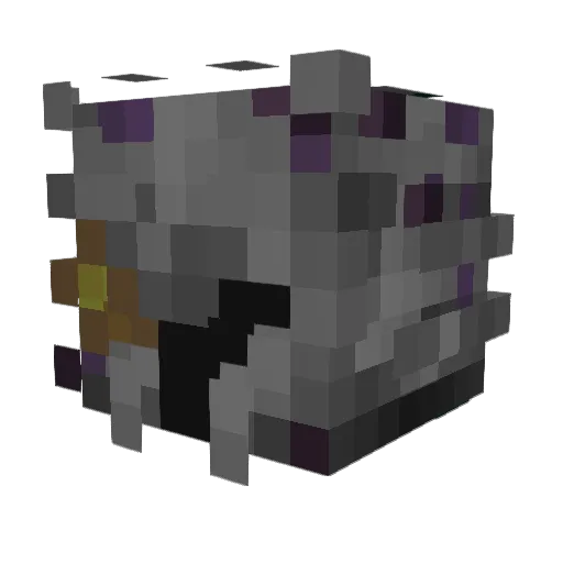 eitophetamine Minecraft avatar head, 3D render