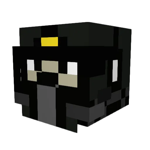 ejhb1 Minecraft avatar head, 3D render
