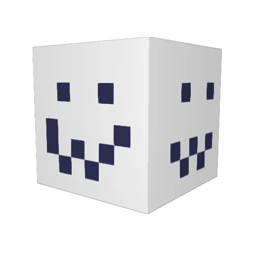 ejitofx Minecraft avatar head, 3D render