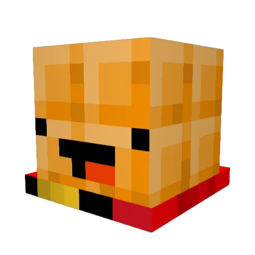 ejpastor Minecraft avatar head, 3D render