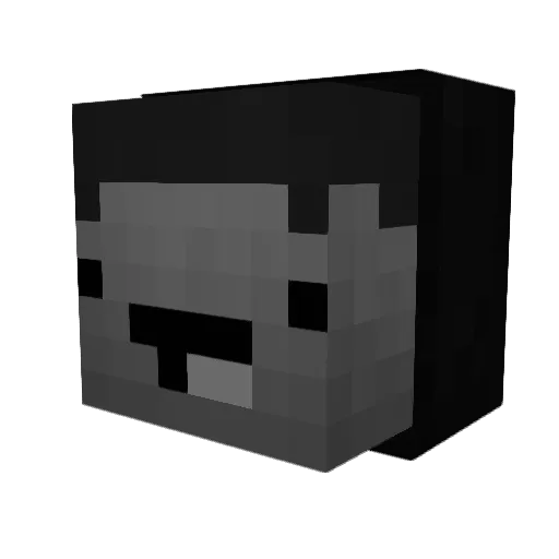 ejung0s Minecraft avatar head, 3D render