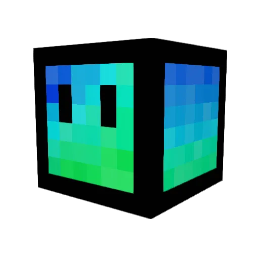 ekcookie Minecraft avatar head, 3D render