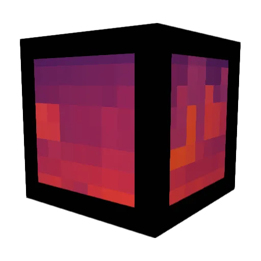 eksperiment Minecraft avatar head, 3D render