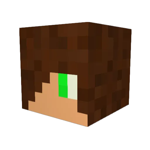 ektoras2002 Minecraft avatar head, 3D render