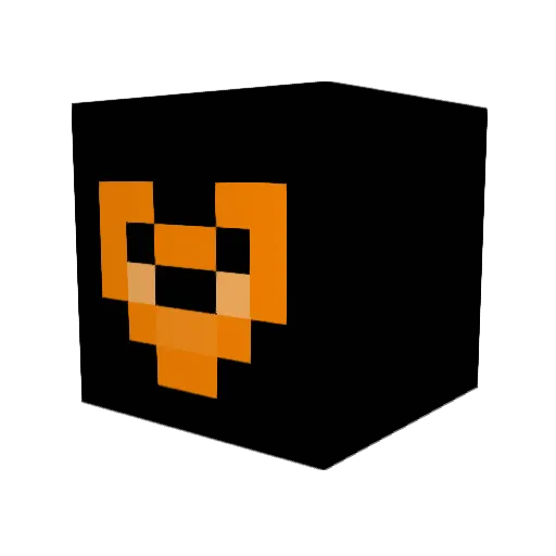 elBadea Minecraft avatar head, 3D render