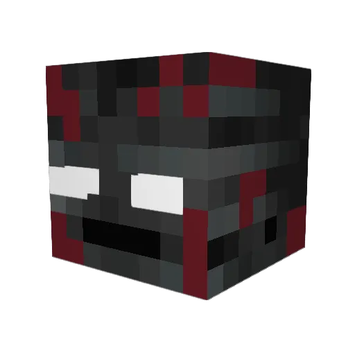elBrea3007 Minecraft avatar head, 3D render