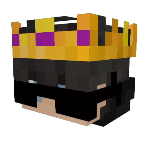 elCubanito21 Minecraft avatar head, 3D render