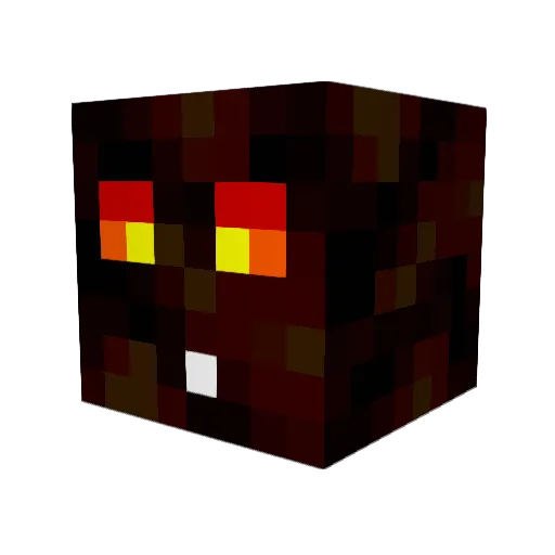 elJefe34 Minecraft avatar head, 3D render