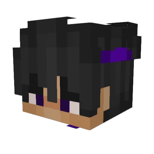 el_berto711 Minecraft avatar head, 3D render