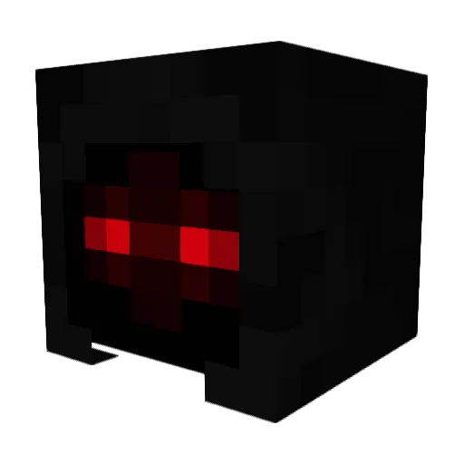 el_diab Minecraft avatar head, 3D render