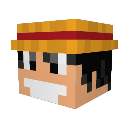 el_jay96 Minecraft avatar head, 3D render