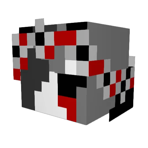 el_tammyyyy Minecraft avatar head, 3D render